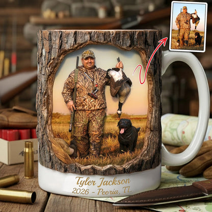 Hunting Life Coffee Mug - Personalized Custom Photo Gifts For Hunters