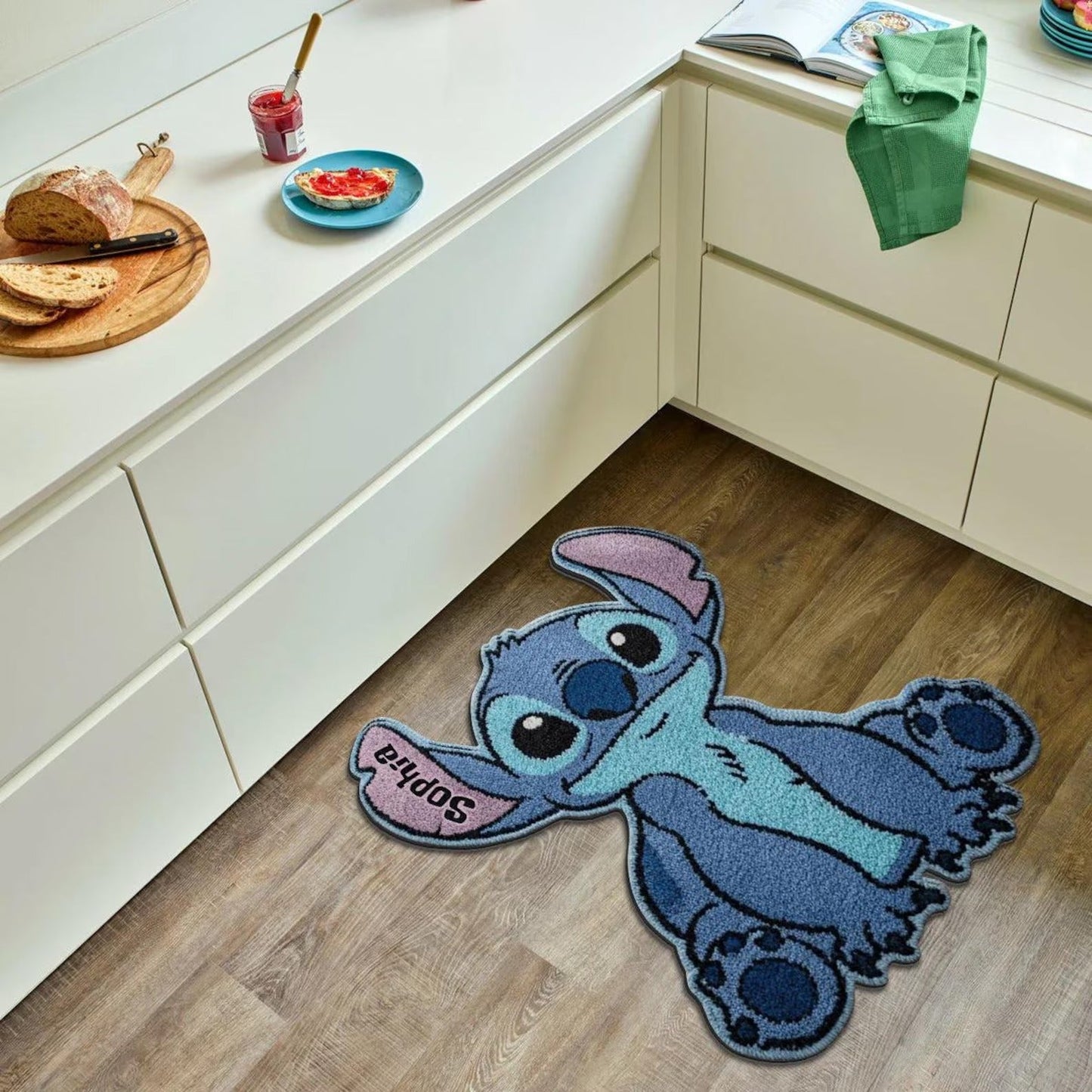Cute Couple - Personalized Couple Shaped Doormat