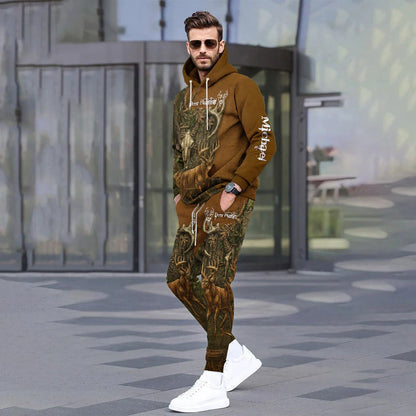 Buck Master – Personalized Hunting Hoodie and Sweatpants