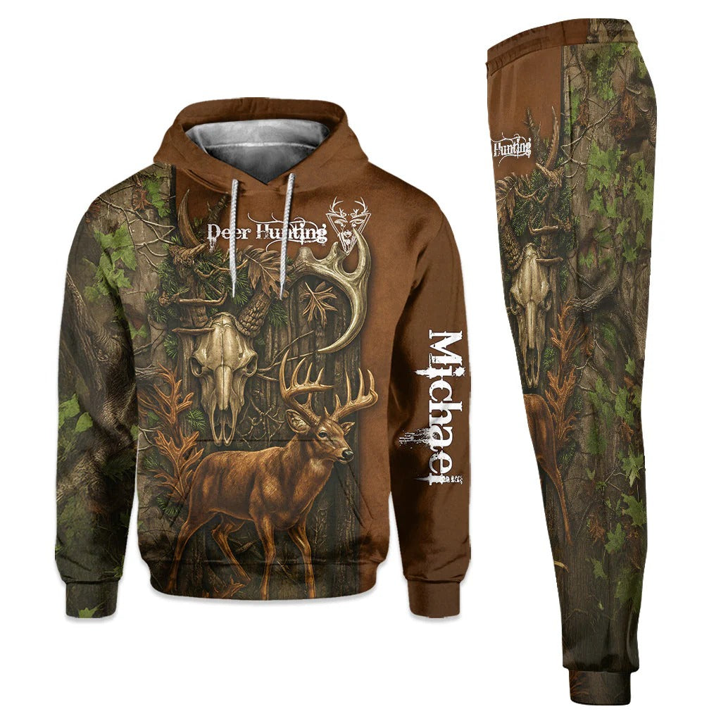 Buck Master – Personalized Hunting Hoodie and Sweatpants