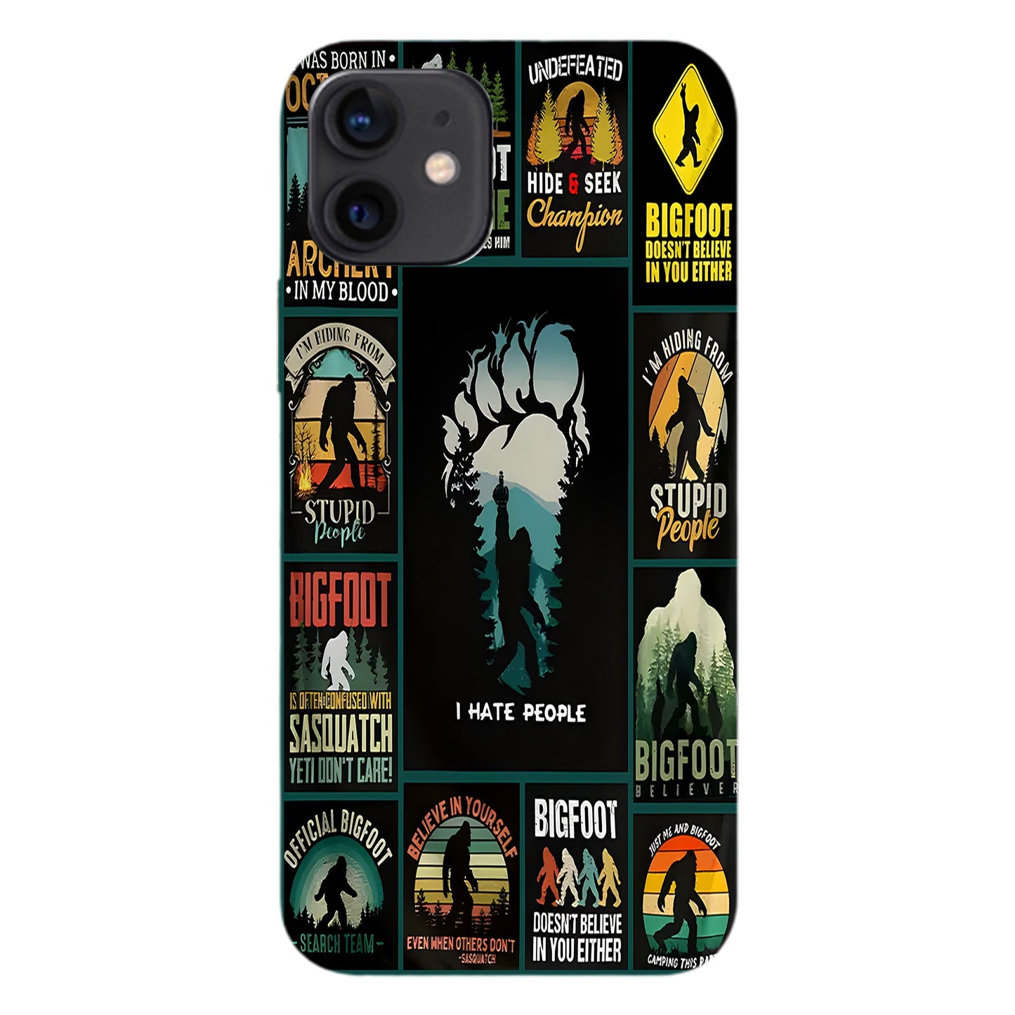 The Funny Bigfoot Collection Phone Case