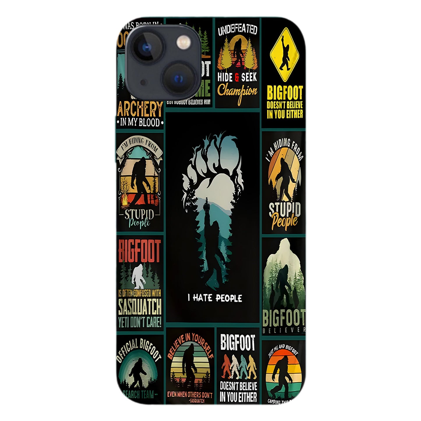 The Funny Bigfoot Collection Phone Case