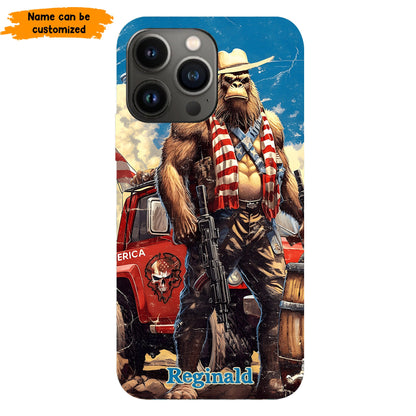 Bigfoot ‘Merica – Personalized Patriotic Phone Case