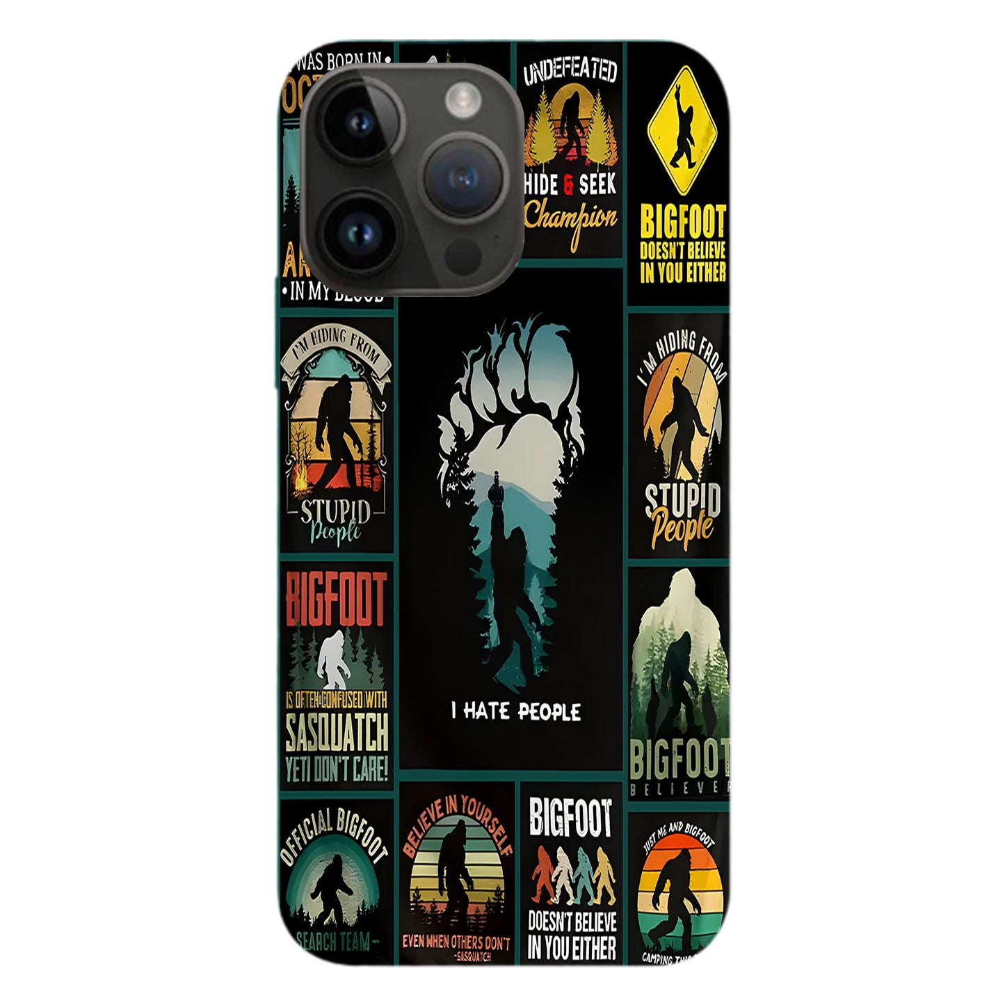 The Funny Bigfoot Collection Phone Case