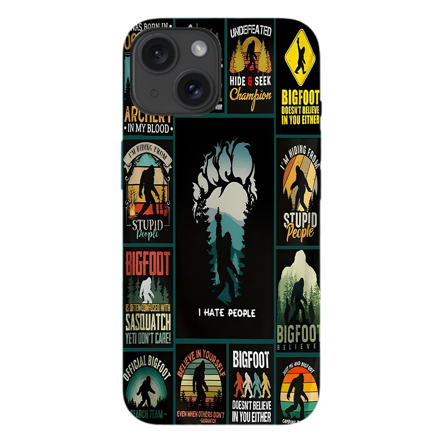 The Funny Bigfoot Collection Phone Case