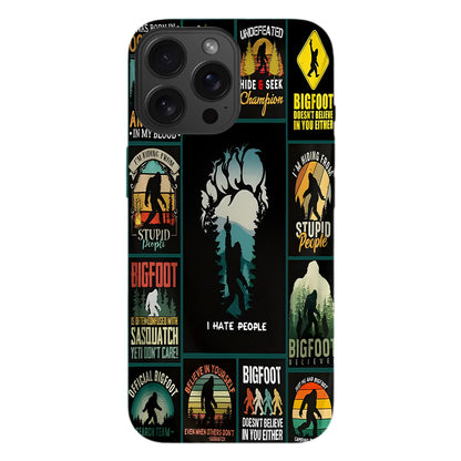 The Funny Bigfoot Collection Phone Case