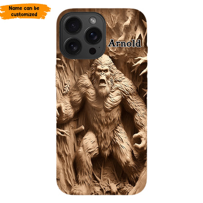Bigfoot Legend in the Trees – Personalized Bigfoot Phone Case