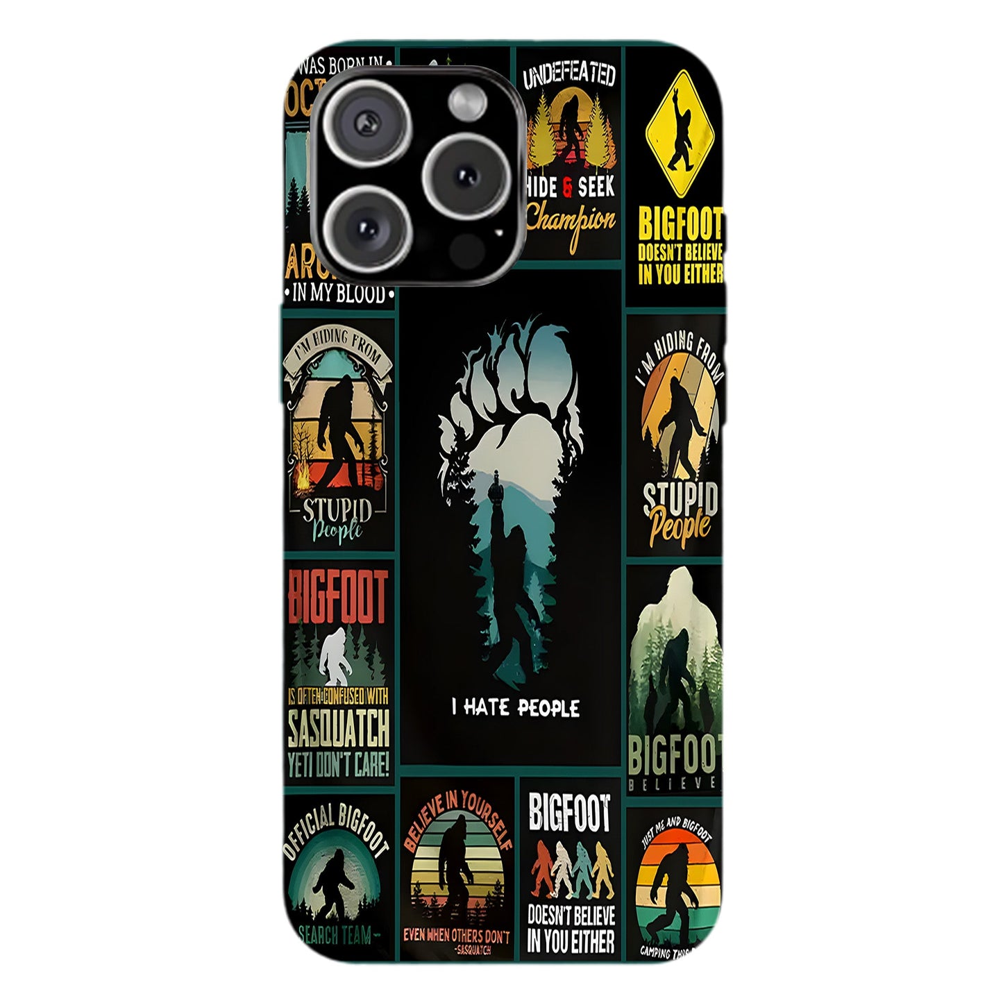 The Funny Bigfoot Collection Phone Case