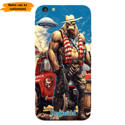 Bigfoot ‘Merica – Personalized Patriotic Phone Case