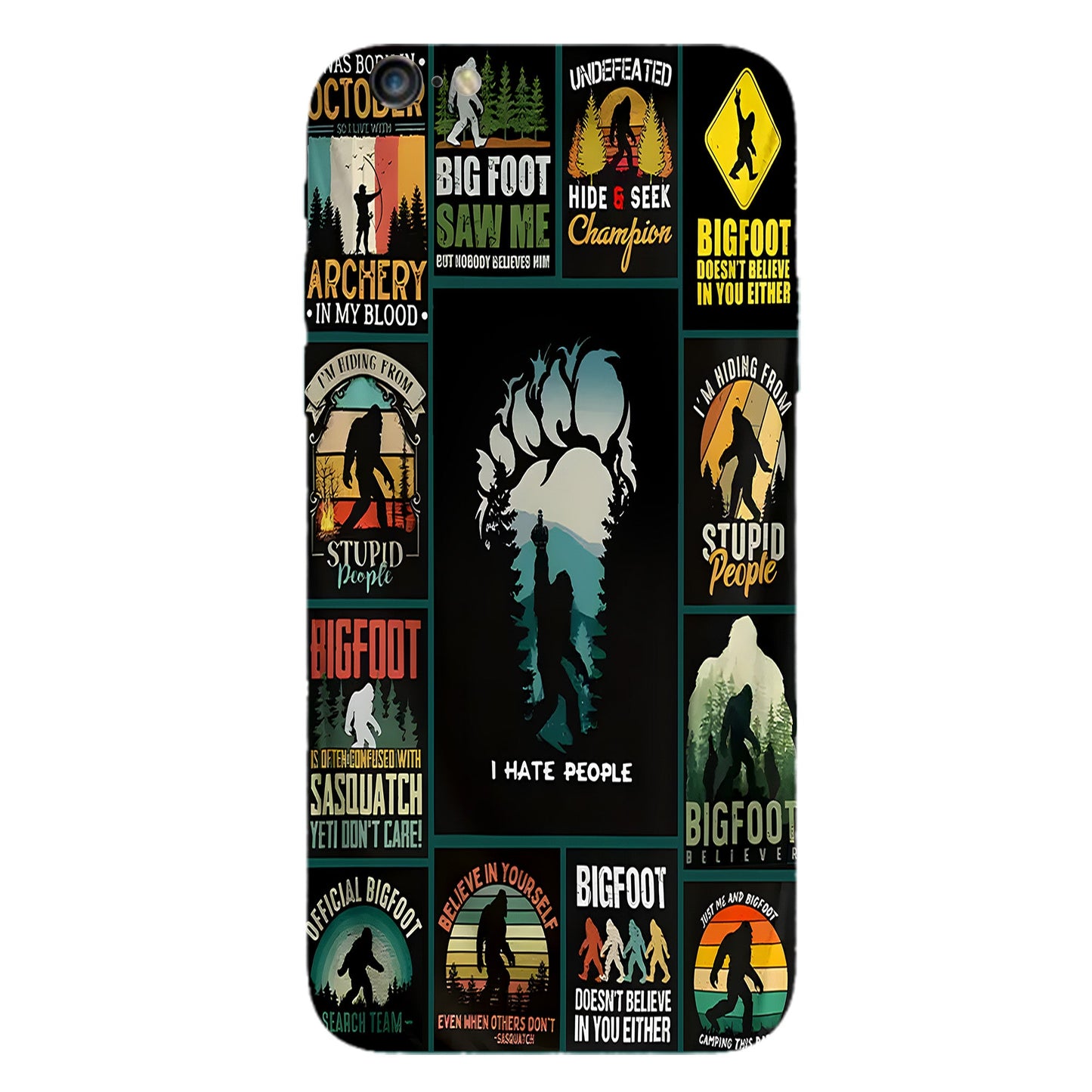 The Funny Bigfoot Collection Phone Case