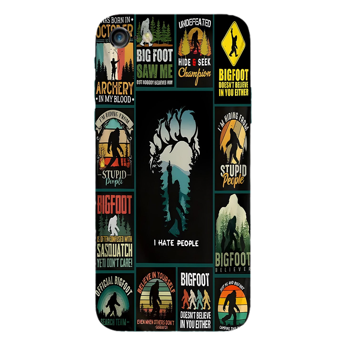 The Funny Bigfoot Collection Phone Case