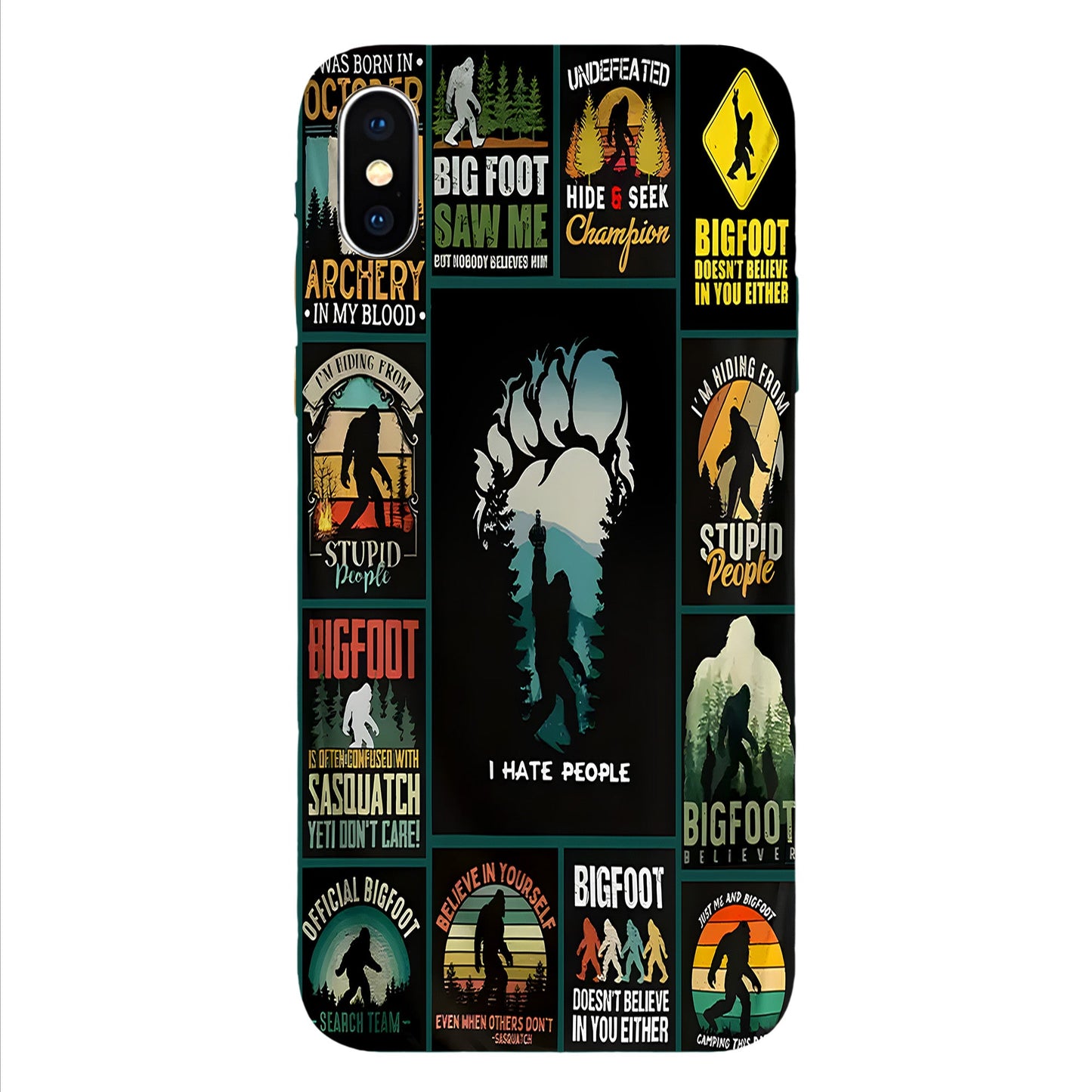 The Funny Bigfoot Collection Phone Case