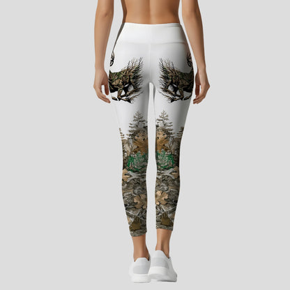 Personalized Deer Hunting Forest Hoodie and Leggings
