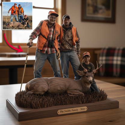 Lifetime in the Woods – Personalized Photo Acrylic Plaque