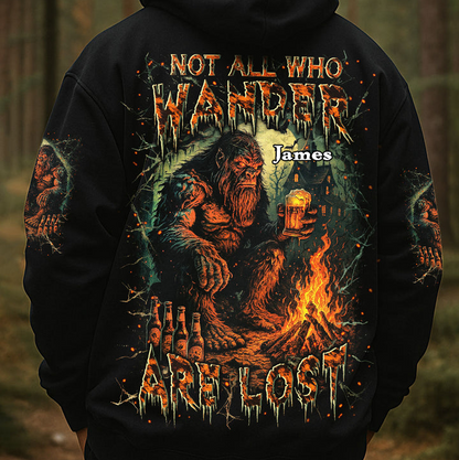 Personalized Wanderer's Fire Bigfoot All Over Print