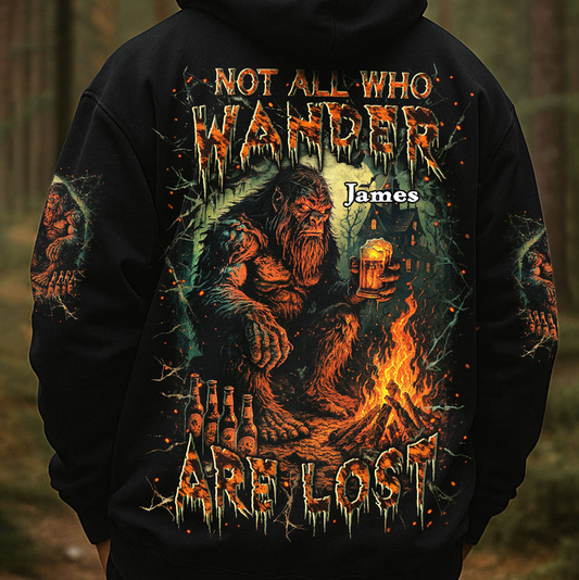 Personalized Wanderer's Fire Bigfoot All Over Print