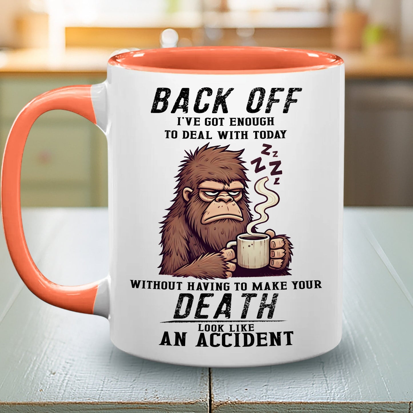 Legendary Bigfoot – Personalized Funny Accent Mug