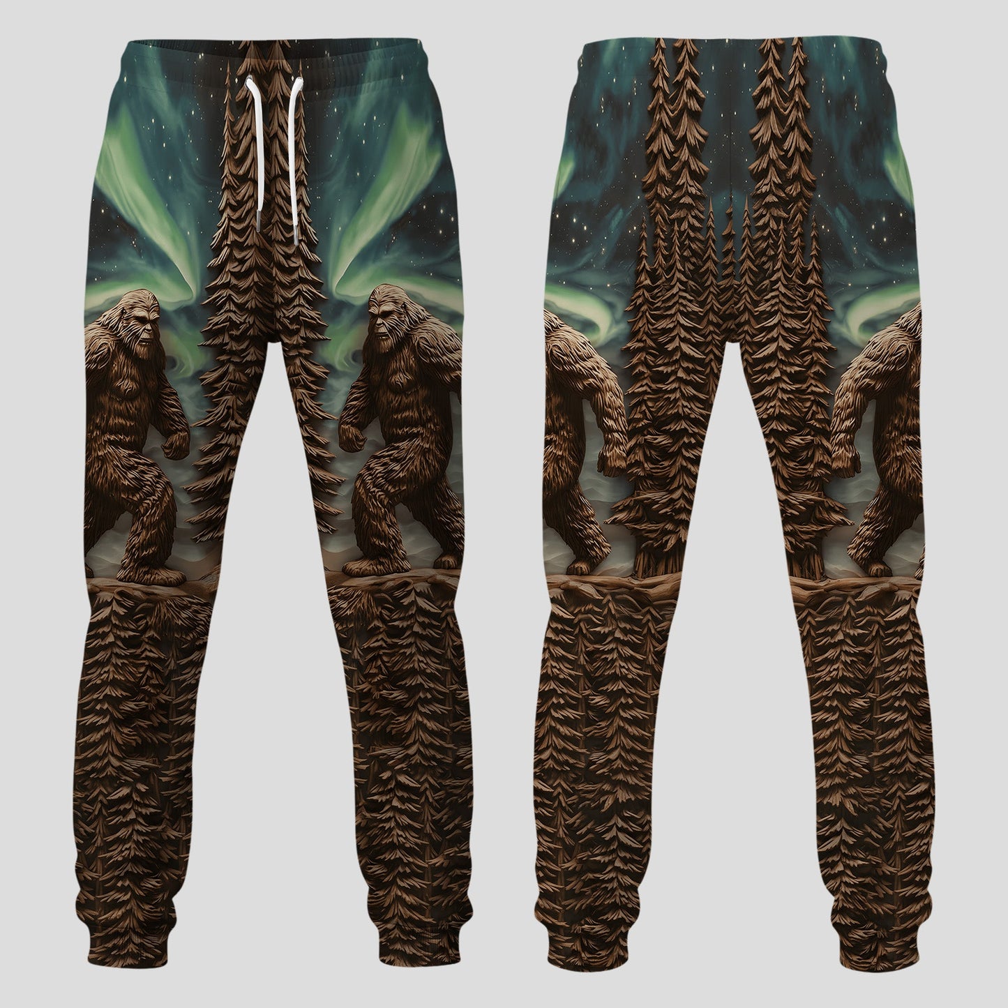 Bigfoot In Jungle – Personalized Hoodie and Sweatpants