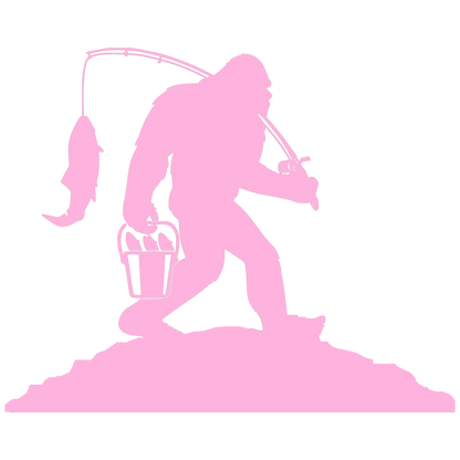 Sasquatch Reel Time Sticker
