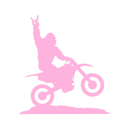 Bigfoot Rider Sticker