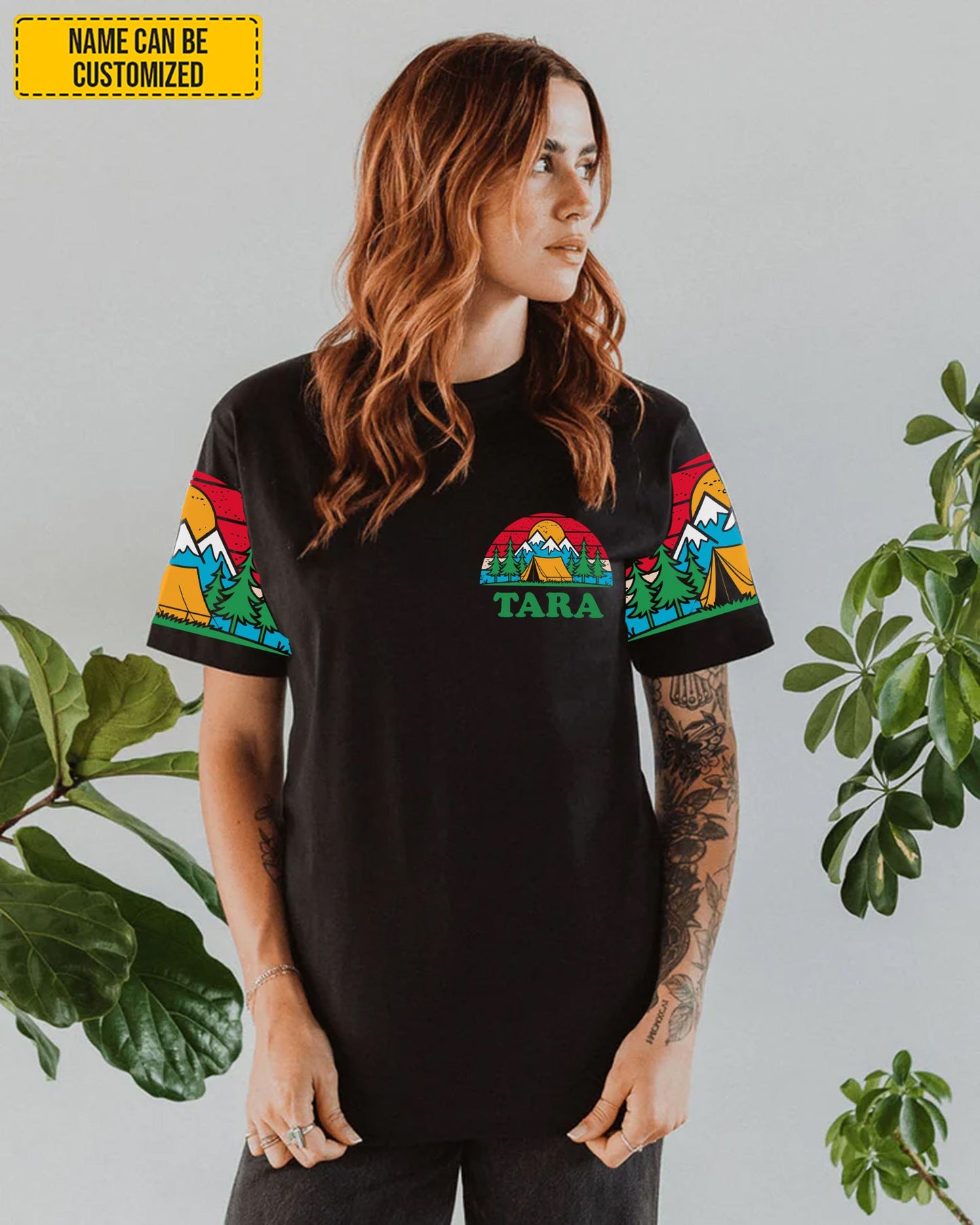 Fires, Friends, Fun Camping Crew – Personalized Camping All Over Print Shirt