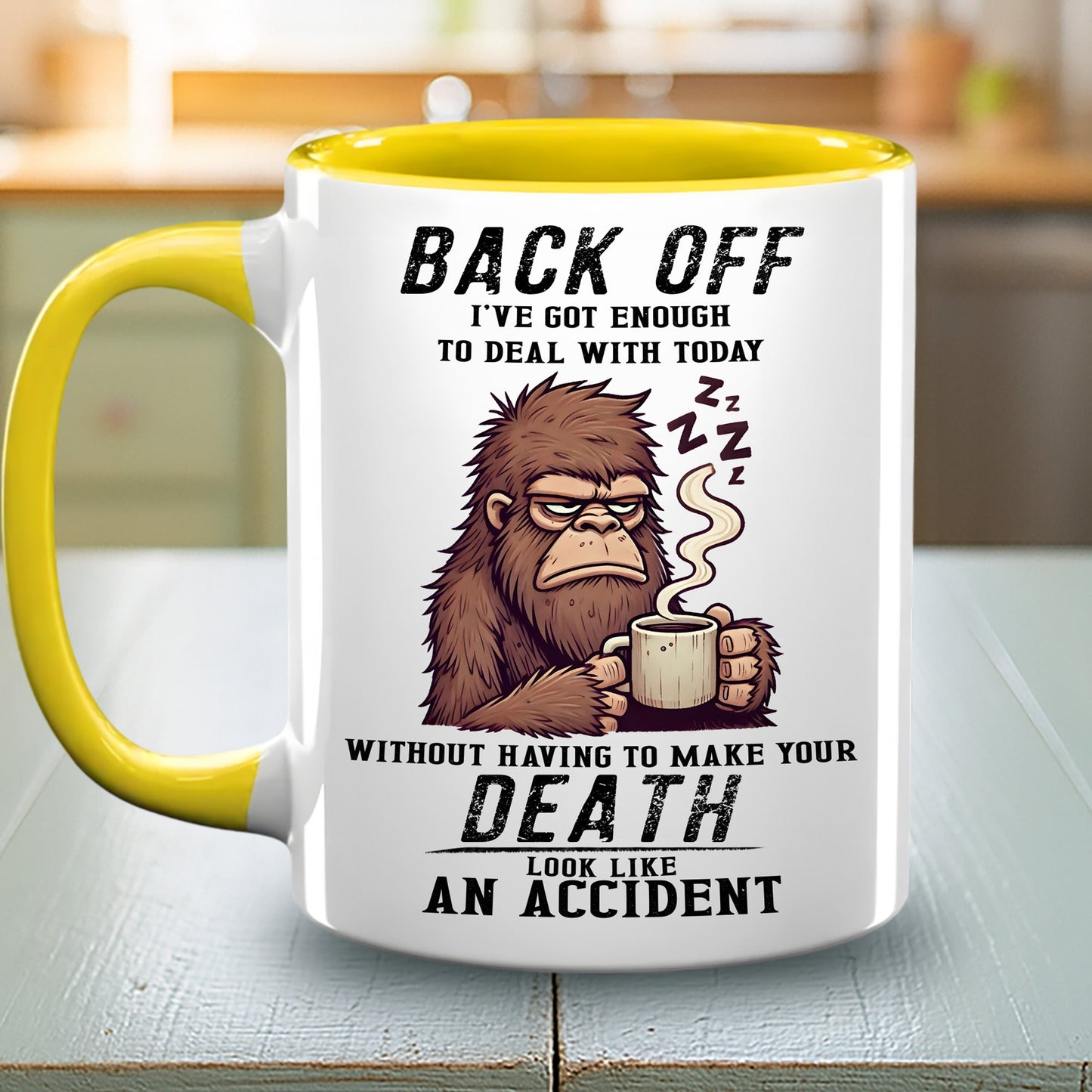 Legendary Bigfoot – Personalized Funny Accent Mug