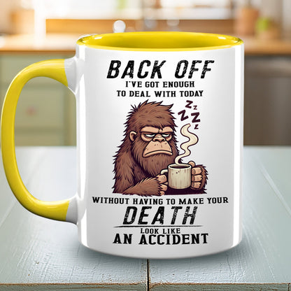 Legendary Bigfoot – Personalized Funny Accent Mug